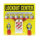 Panduit - LOCKOUT, 6-PADLOCK ALUM BOARD KIT, 14.00
