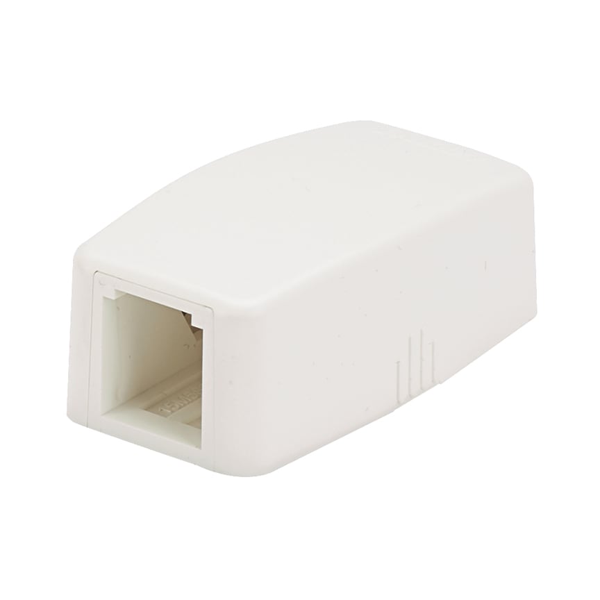 Panduit - Mini Com 1 port Surf Mt Box w/quick rele