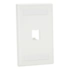 Panduit - Mini Com 1 port single Classic faceplate