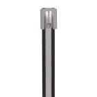 Panduit - Collier MLTC inox 316 partiellement recouvert;362x7,9mm;Nylon 11 noir;Resistance