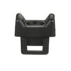 Panduit - Embases berceaux opposées pivotantes;Attaches jusqu'à 7,6mm;PA6.6Noir UV;Cdt.100