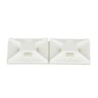 Panduit - Embase adhésive;4 voies;25,4 x 25,4 mm;ABS;Naturel;Cdt.100