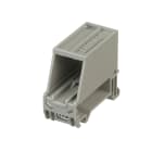 Panduit - Adaptateur MiniCom / Rail DIN - Gris - 1 port