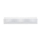 Panduit - Goulotte de câblage;PVC blanc;3x4pouces;couvercle à ajouter;Cdt.6pieds