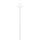 Panduit - Collier PLWP fixation ancre et ailette;109X2,5mm;PA 6.6;Naturel;Cdt:500 (sachet)