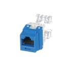 Panduit - NK Cat 6 punchdown jack module - Blue