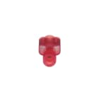 Panduit - Clips entier isolés PA 6.6 en vrac;6,35x0,8;22-18 AWG(0,5-1,0);rouge;Cdt.1000