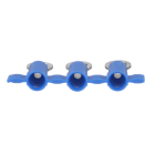 Panduit - Cosse ronde iso vinyle en bande; 16-14 AWG(1,5-2,5mm²);bornage M6; Cdt.3000