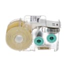 Panduit - Etiquette marqueur de câbles jaune; 76,2x12,7mm; pose par colliers; pour étiquet