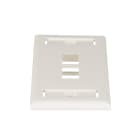 Panduit - NK 2-port, single gang, flush mount face
