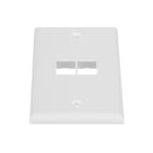 Panduit - NK 2-port, single gang, flush mount face