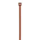 Panduit - Collier serrage Pan-Ty;188X4,8mm;PA 6.6 marron (-60°C à 85°C);Cdt:100 (sachet);s