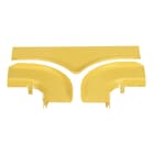 Panduit - Fiber Runner Couvercle T Horizontal 150x100 Jaune LSZH