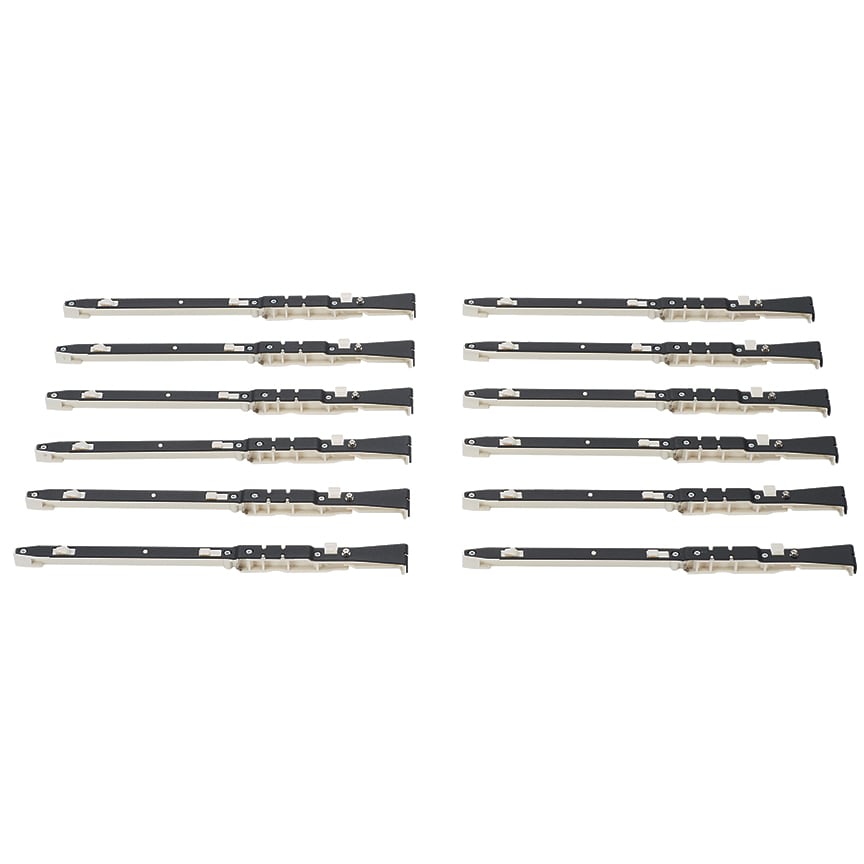 Panduit - HD Flex 4 port Enclosure rail kit, 1RU,