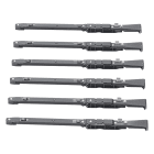 Panduit - HD Flex 6 port Enclosure rail kit, 1RU,