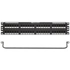 Panduit - Punchdown Patch Panel Kit, Cat 6, Flat,