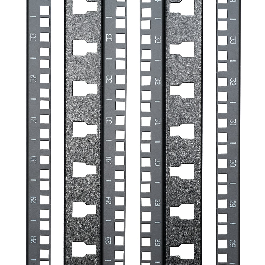 Panduit - 45RU Cage Nut Rail Kit N Style Cabinets