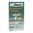 Panduit - Pre-Printed WM Book, Vinyl Cloth, .22" W