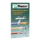 Panduit - Pre-Printed WM Book, Vinyl Cloth, .22" W