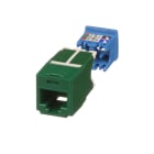 Panduit - Module jack avec cadre de montage Mini-Com? UTP RJ45,Cat 6A,TG,Vert,Qté:24