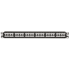 Panduit - Patch Panel, 48 Port, Modular HD, Black