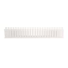 Panduit - Goulotte de câblage type G;PVC blanc;2x4pouces;couvercle à ajouter;Cdt.6pieds