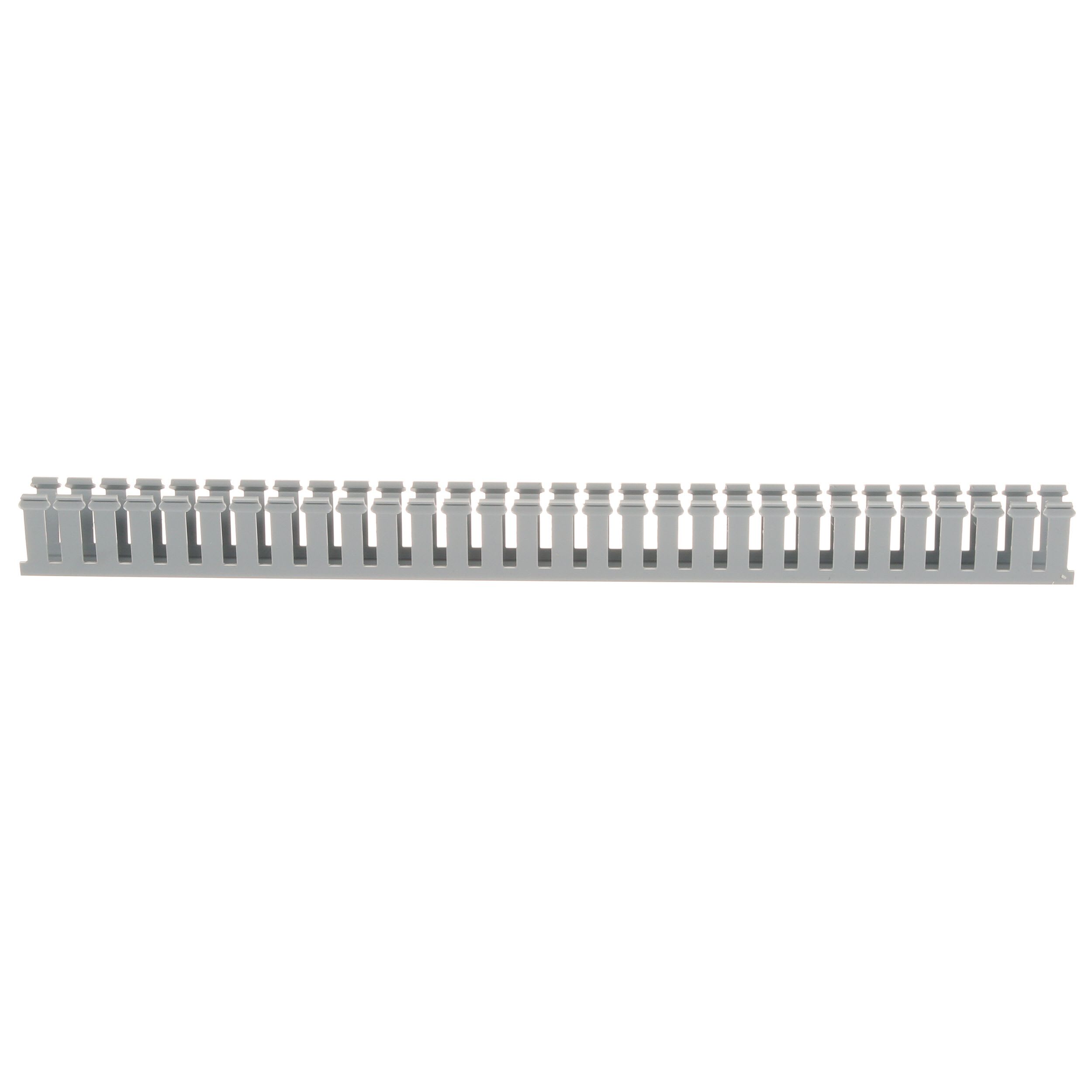 Panduit - Slotted Duct, PVC,1X2X6',LGRY