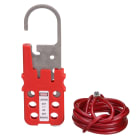 Panduit - Dispositif verrouillage multiple + câble 1,8m;jusqu'à 6 cadenas;Cdt.1