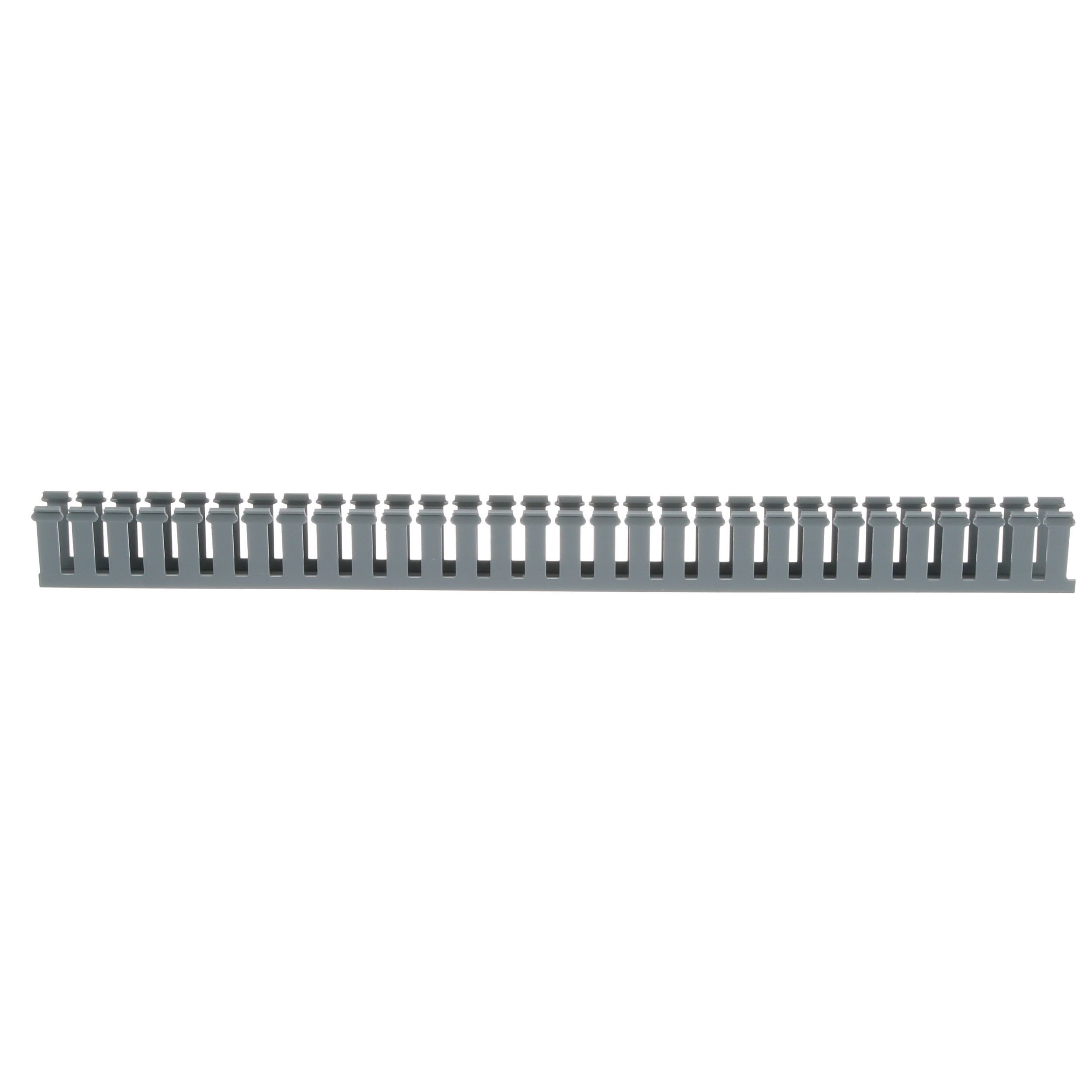 Panduit - Slotted Duct, PVC,1X2X6',ADH,LGRY