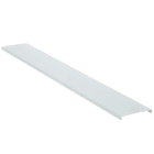 Panduit - Couvercle de goulotte de câblage;PVC blanc;6 pieds(1,80m)x82,6mm;Cdt.6 pieds
