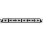 Panduit - Patch Panel, 48 Port, Modular HD, Black