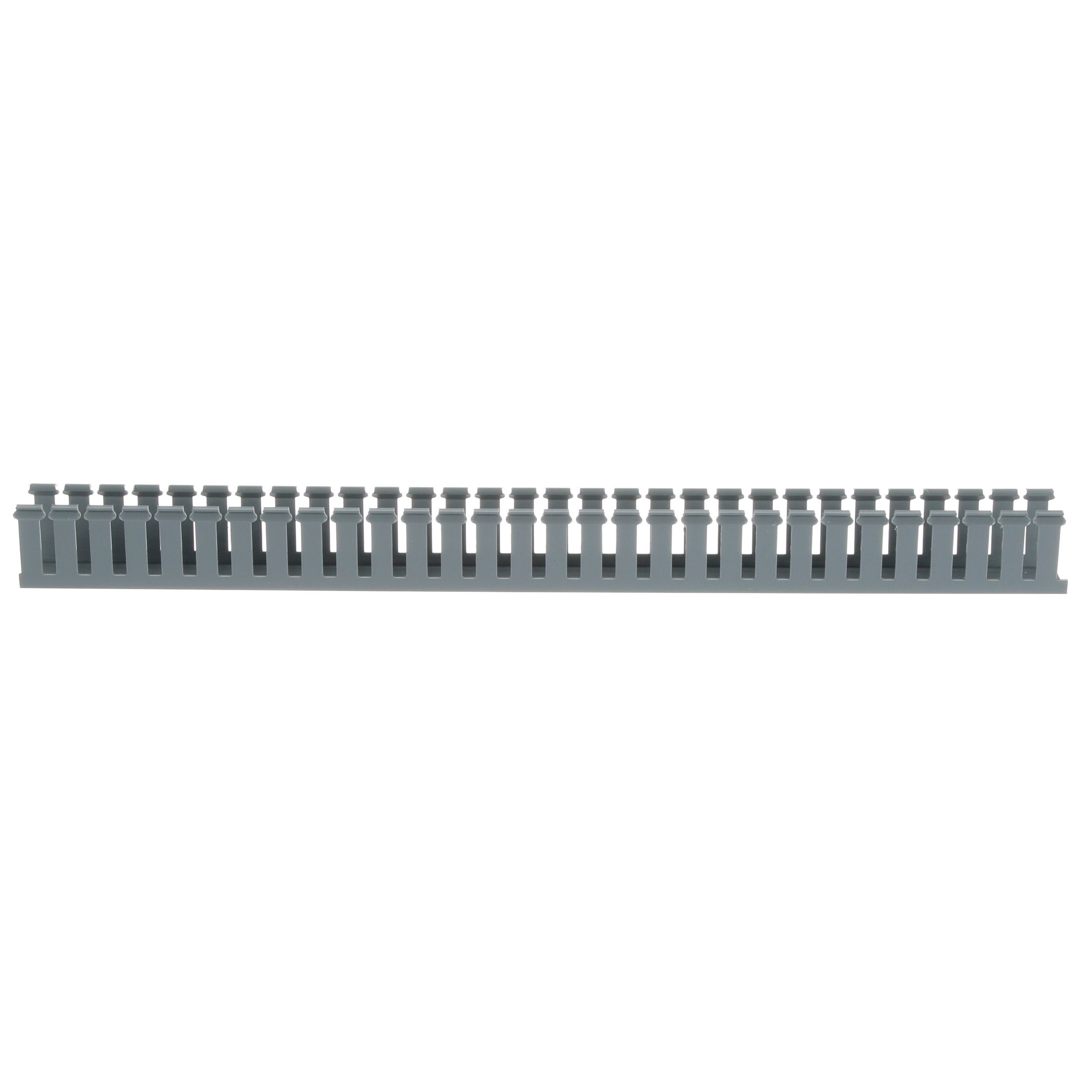 Panduit - Slotted Duct, PVC,1.5X2X6',LGRY