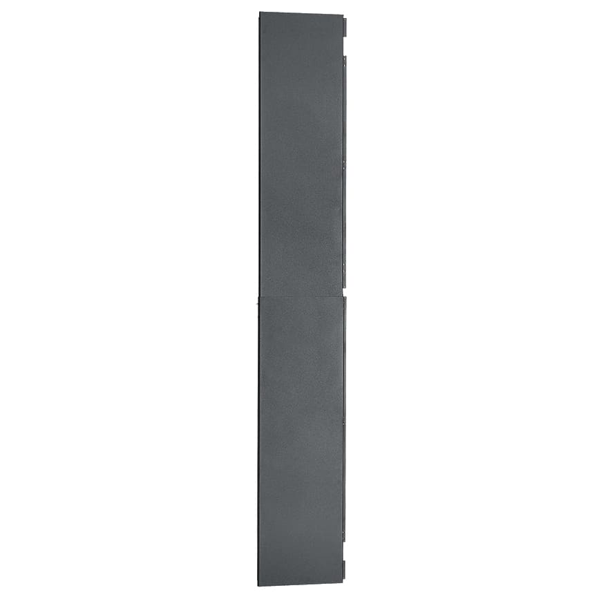 Panduit - PARTIAL DEPTH SIDE PANEL - BLACK