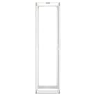 Panduit - 42" Deep 4 Post Rack With Cage Nuts, Whi