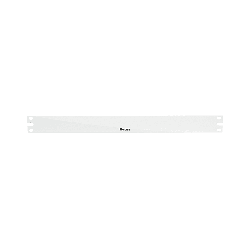Panduit - Filler Panel, 1 RU x 19", Solid, White