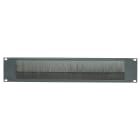 Panduit - 19? 2 RU Brush Seal Blank Panel with f