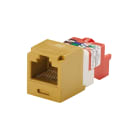 Panduit - Module jack avec cadre de montage Mini-Com? UTP RJ45,Cat 5e,TG,Vert,Qté:1