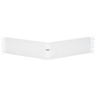 Panduit - Angled Filler Panel 2 RU, White