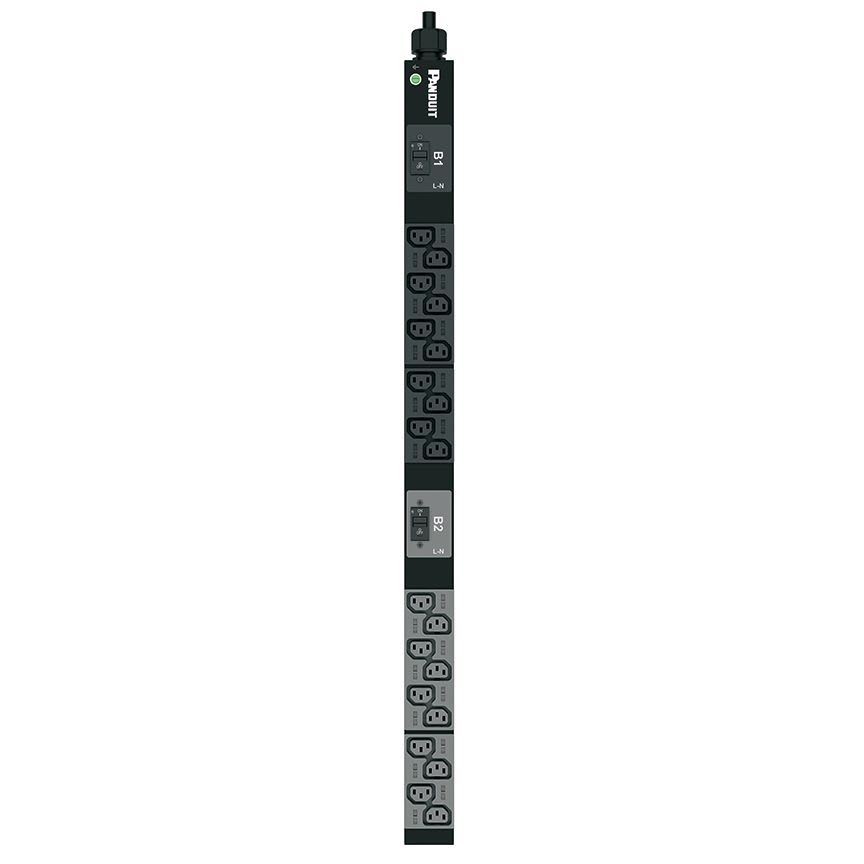 Panduit - BASIC PDU, 32AMP, (20)C13, 332P6-3M, BLA