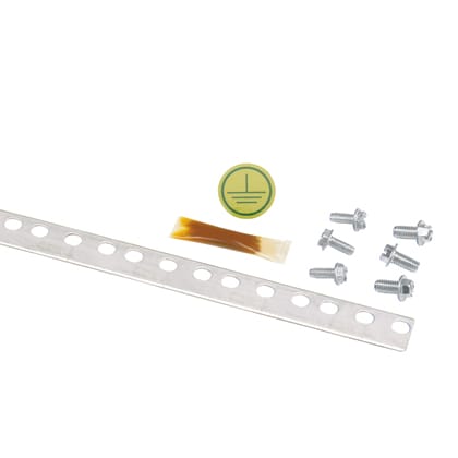Panduit - Kits ruban mise terre; dix ; 78,65" (2m) x 0,67" (17 mm) x 0,05" (1,27 mm);Cdt.1