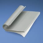 Panduit - Clip adhésif;profil en J surbaissé;diamètre 4,8mm max;PVC;Gris;Cdt.100