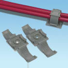 Panduit - Attache;Vis M3;Réglable détachable;diamètre de 4,8 à 17,5mm;Naturel;Cdt.25