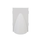 Panduit - Hooded Frame Faceplate Insert, Off White