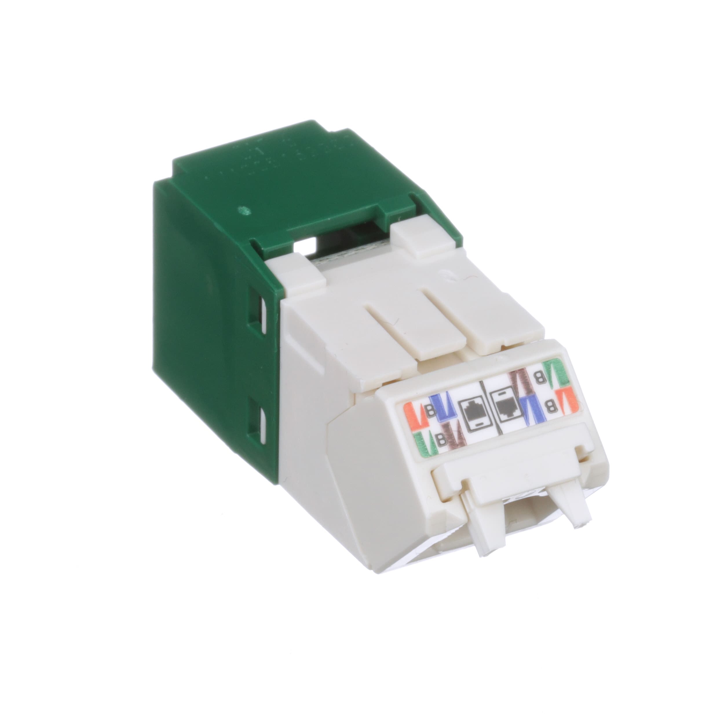Panduit - Cat6 Up/Down 45 Degree TG Wirecap Jack M