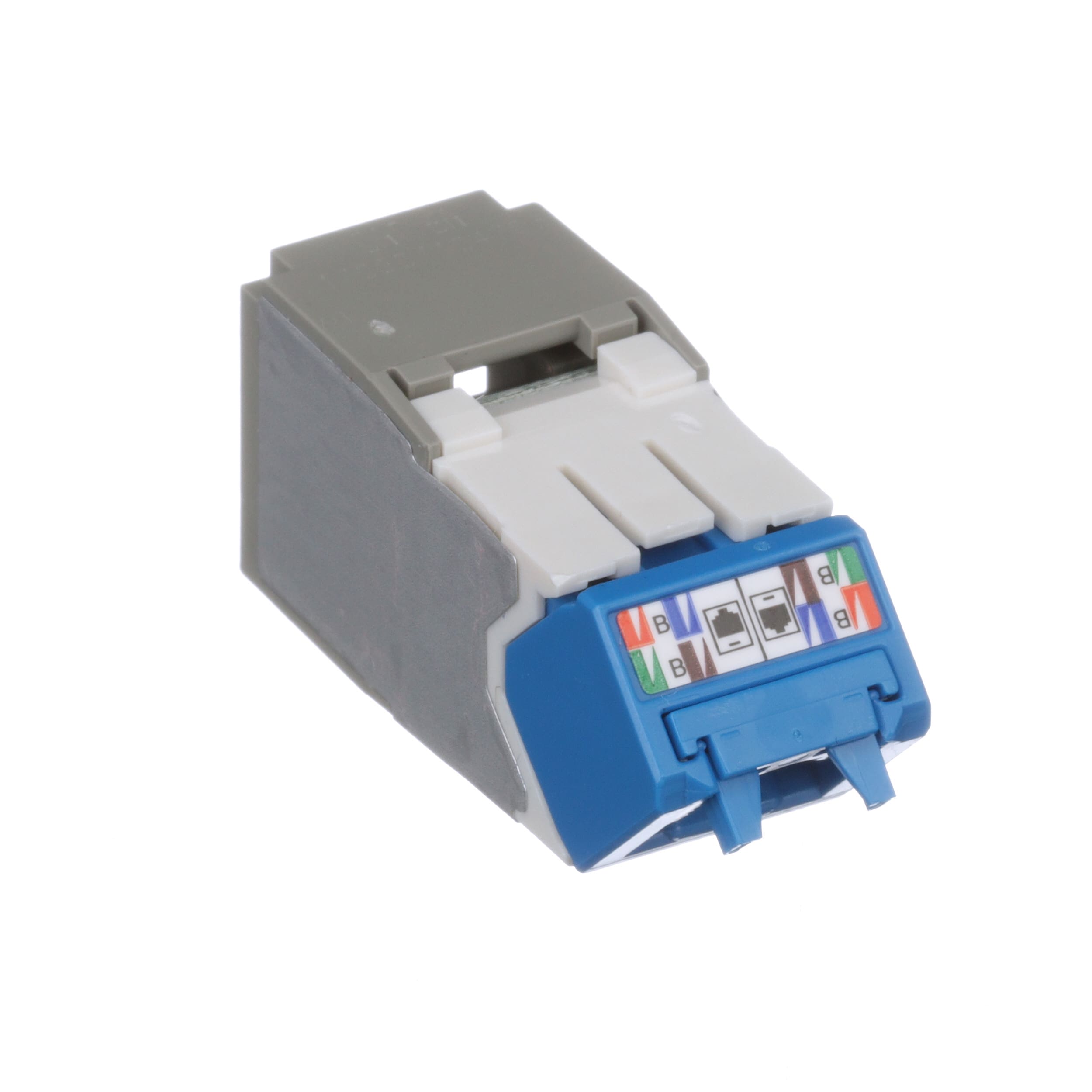 Panduit - Cat6A Up/Down 45 Degree TG Wirecap Jack
