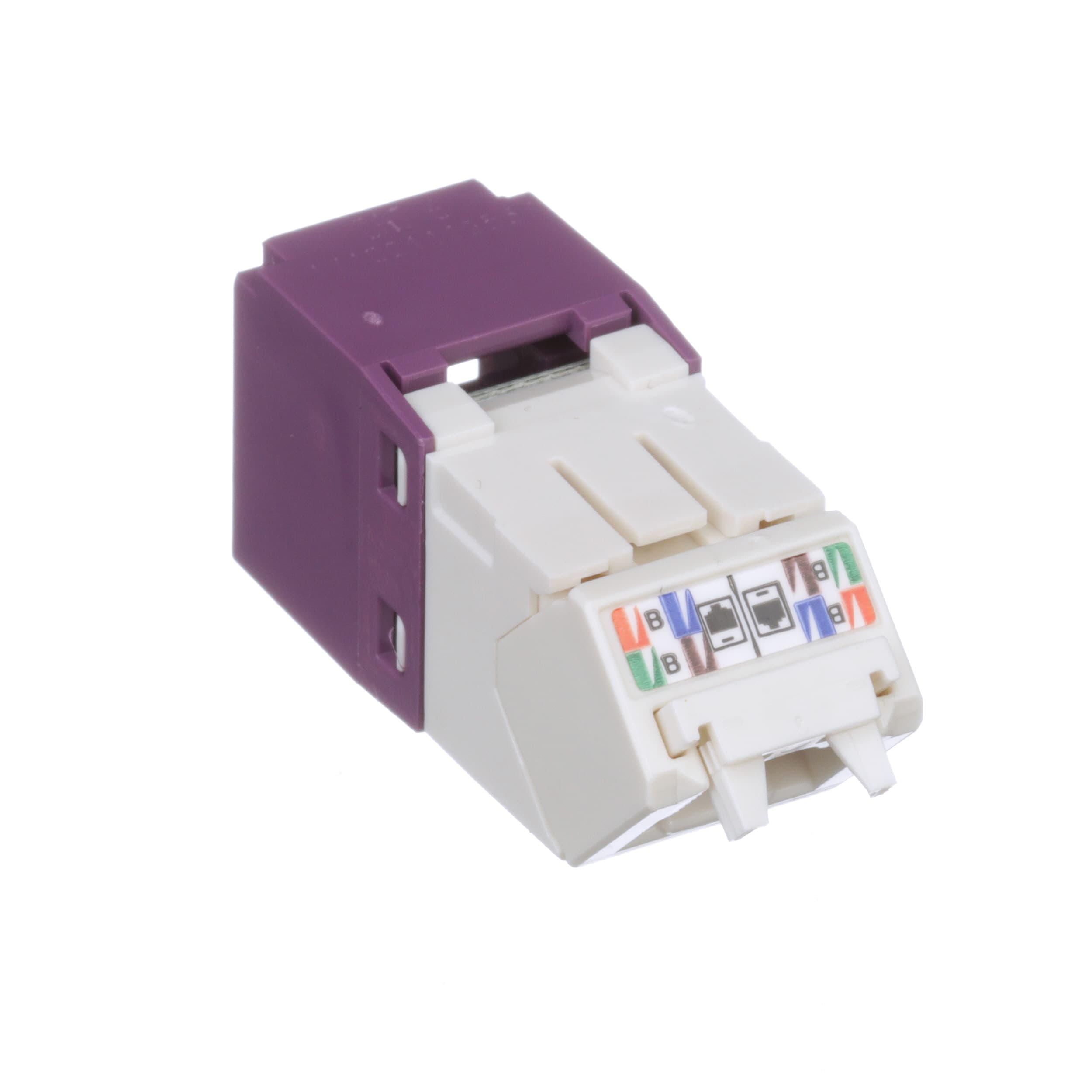Panduit - Cat6 Up/Down 45 Degree TG Wirecap Jack M