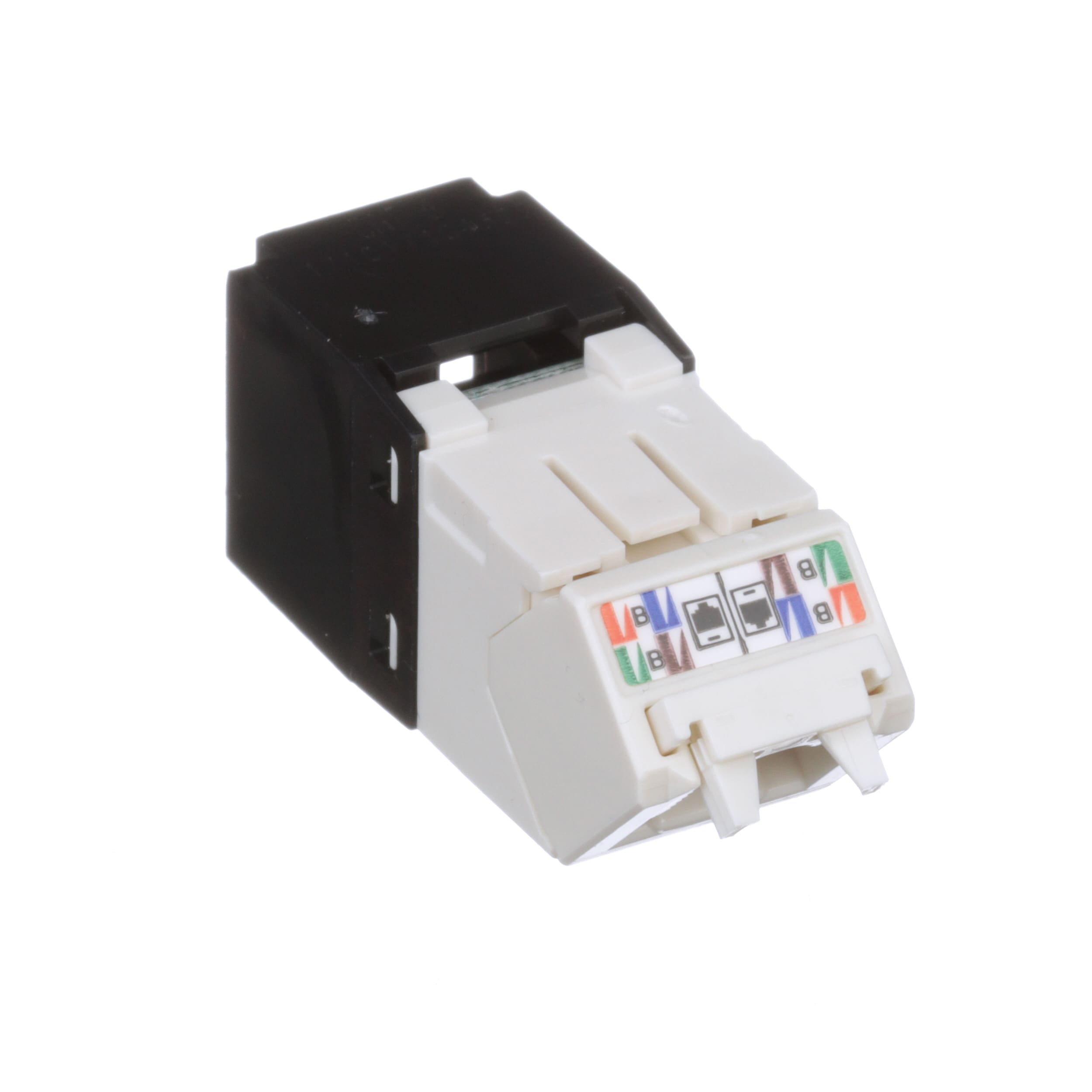 Panduit - Cat6 Up/Down 45 Degree TG Wirecap Jack M