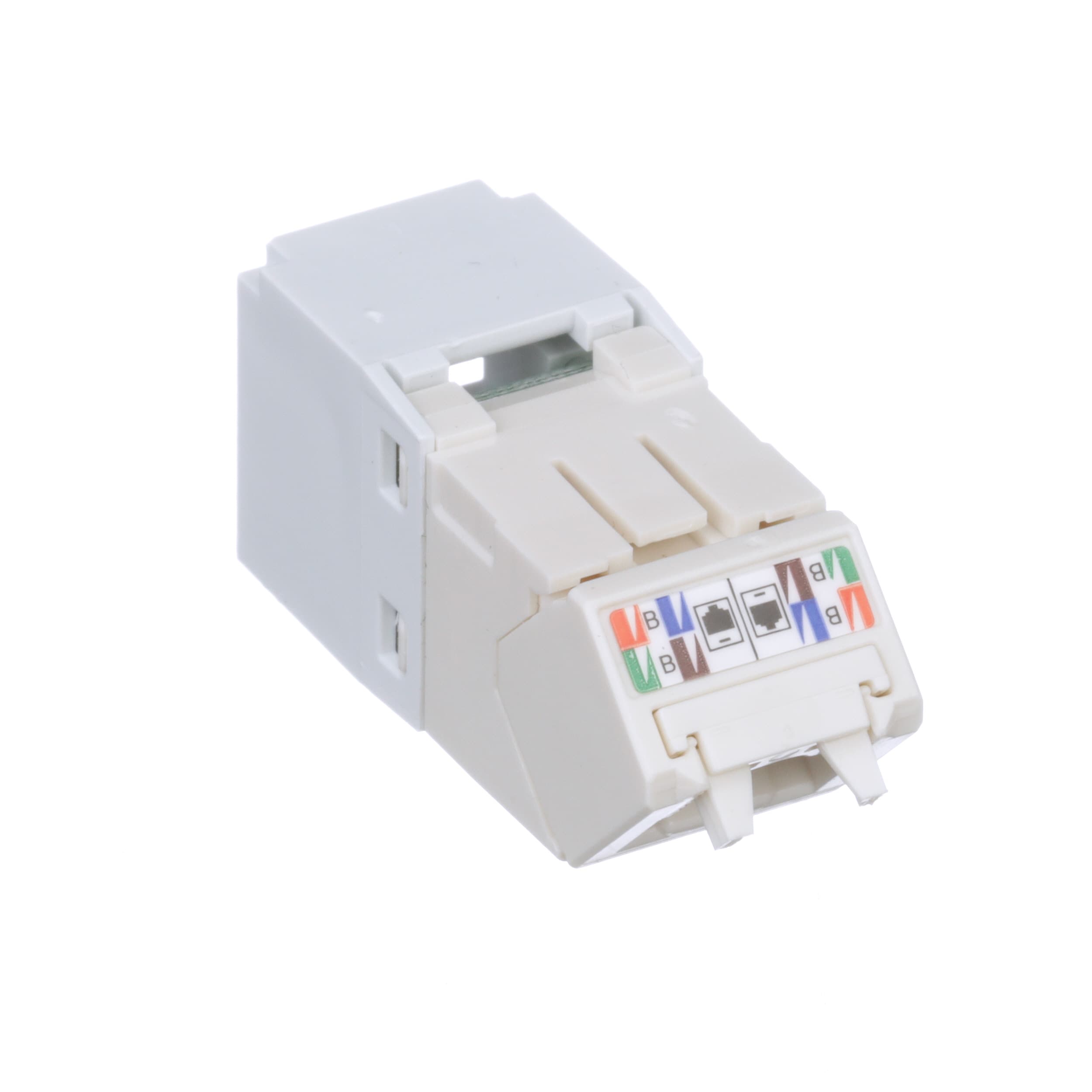Panduit - Cat6 Up/Down 45 Degree TG Wirecap Jack M