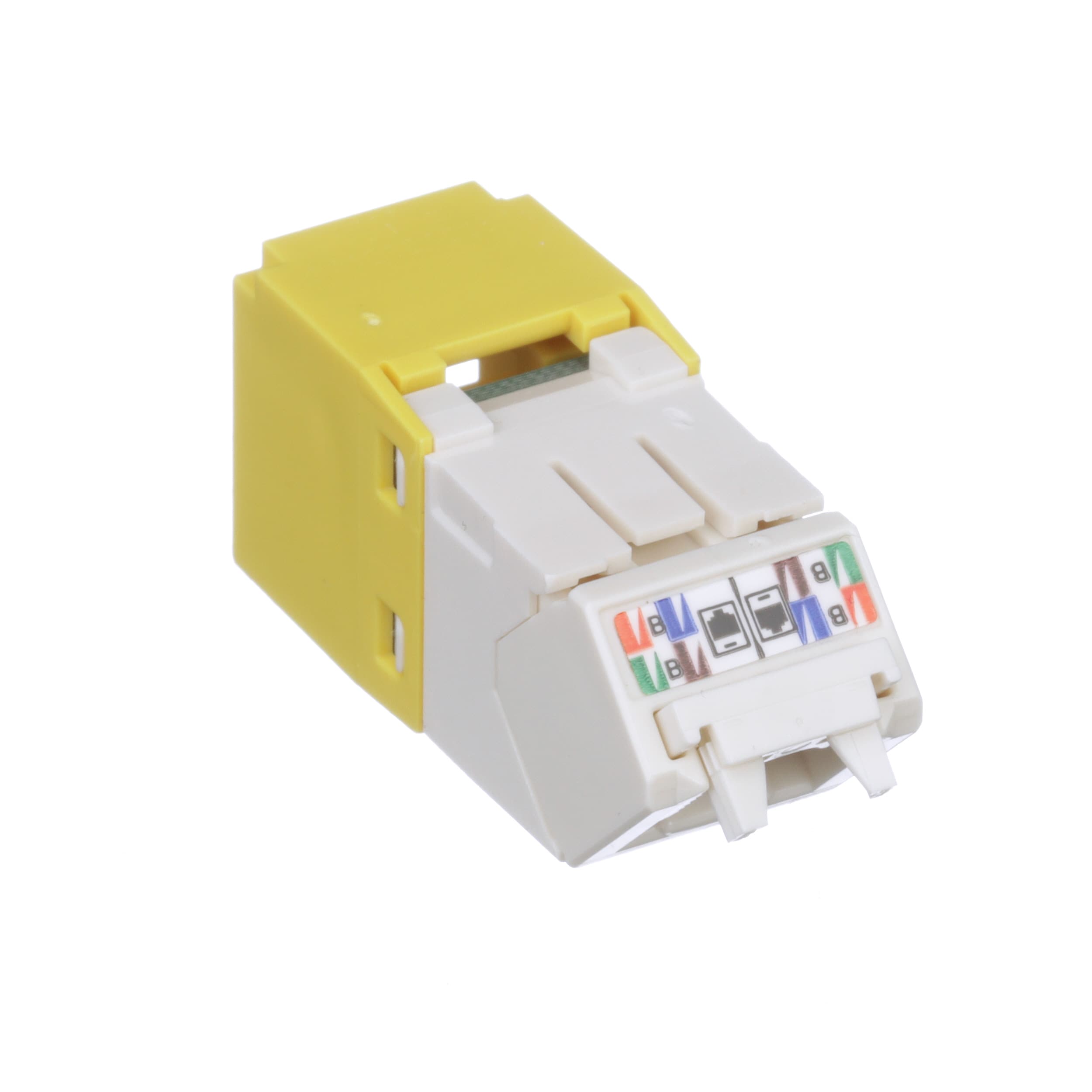 Panduit - Cat6 Up/Down 45 Degree TG Wirecap Jack M