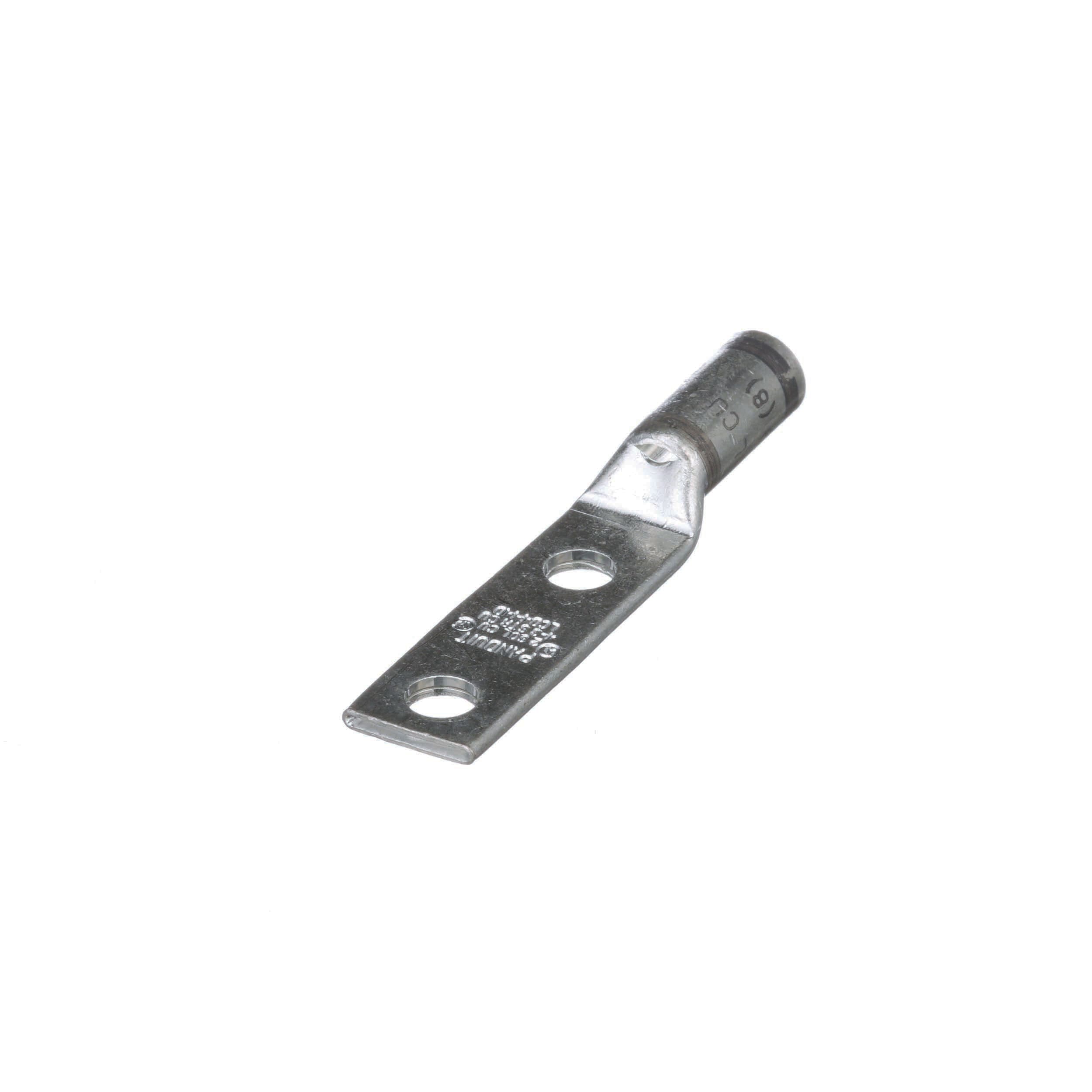 Panduit - Copper Compression Lug, 2 Hole, #4 - #3